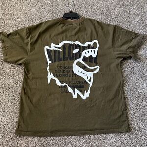 NWOT Kill Crew Relaxed Fit Lux T-Shirt Green ( Size XXL )